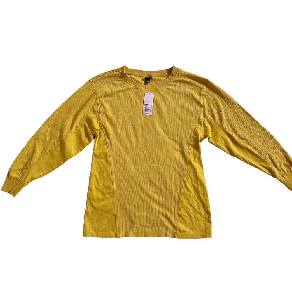 Wild Fable‎ Mustard Yellow Long Sleeve Shirt S NWT - Picture 6 of 11